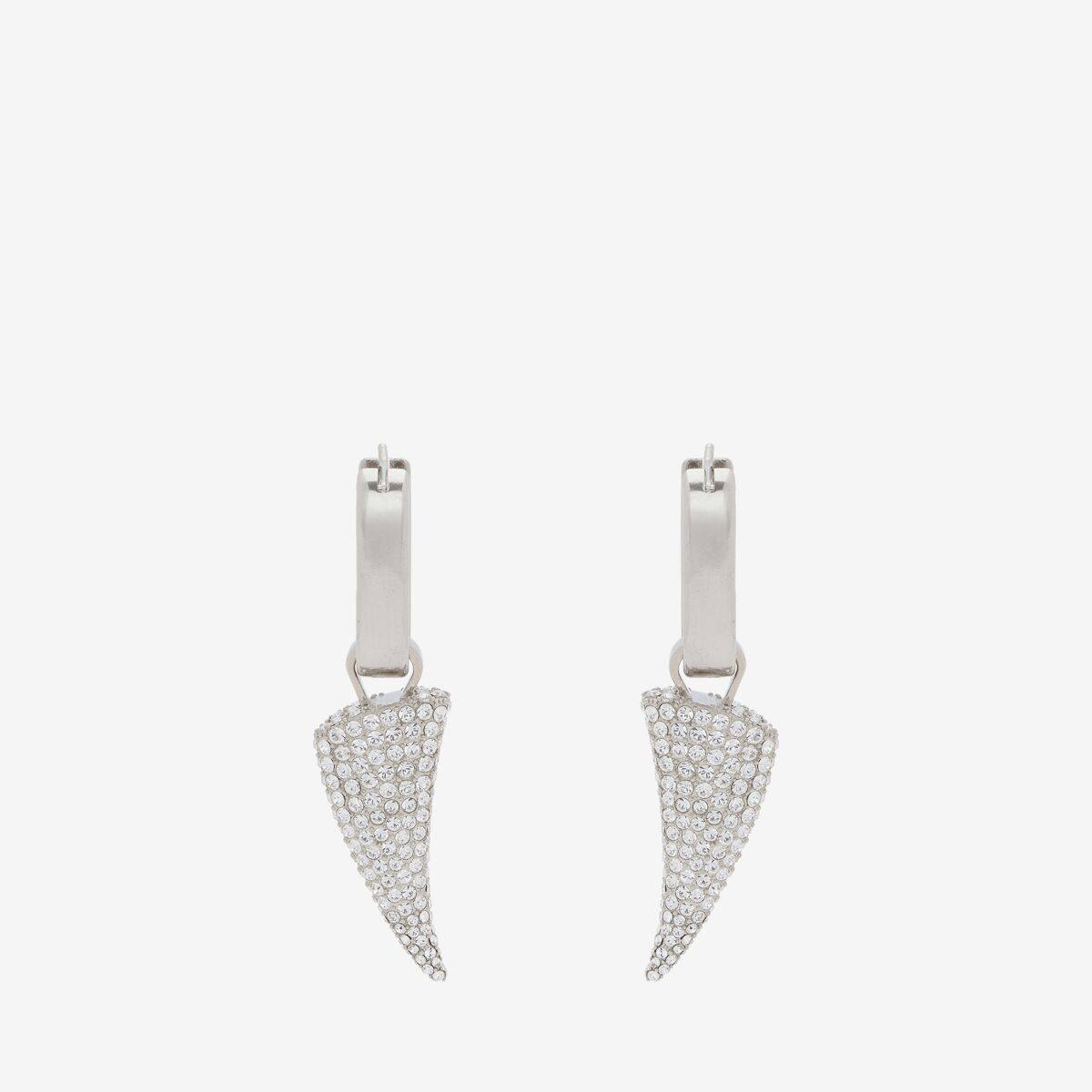 ALEXANDER MCQUEEN - Jewelled Tiger Claw Earrings - Item 805720J161N1021